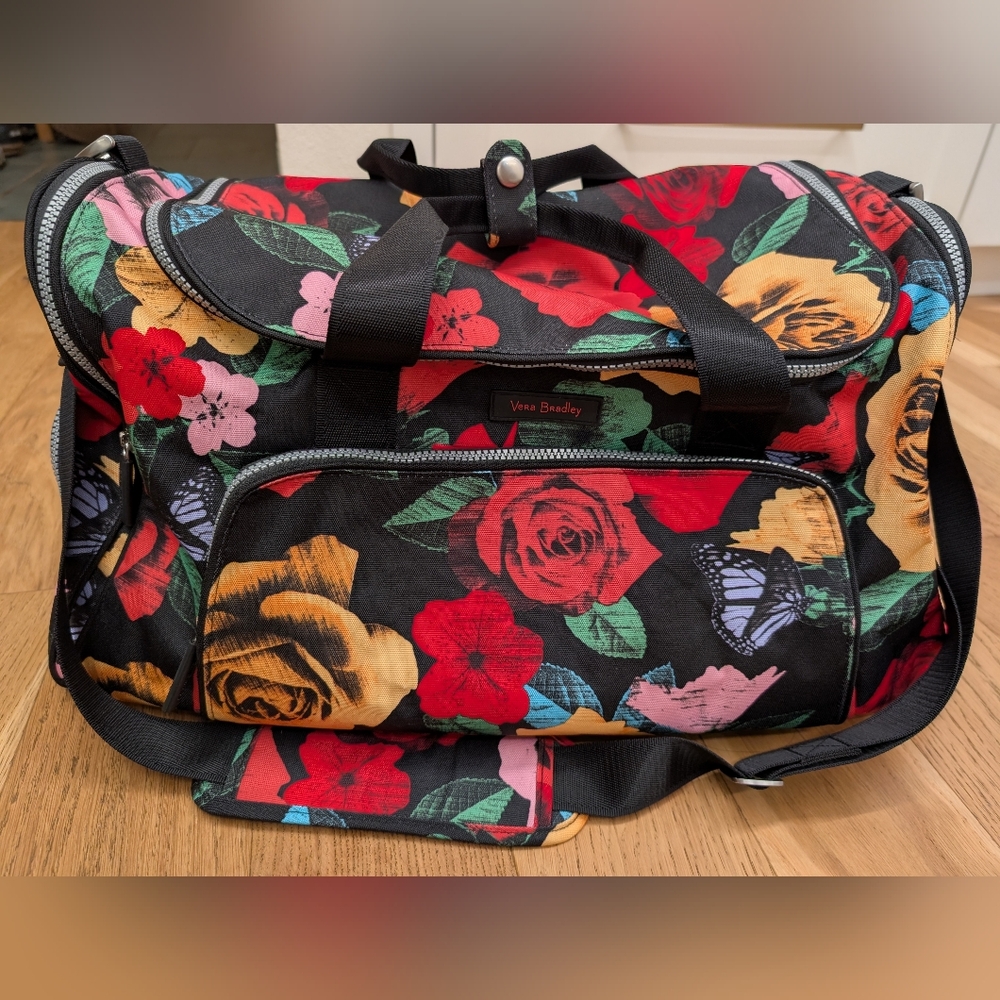 Vera Bradley Gym Bag/Duffle Havana Rose